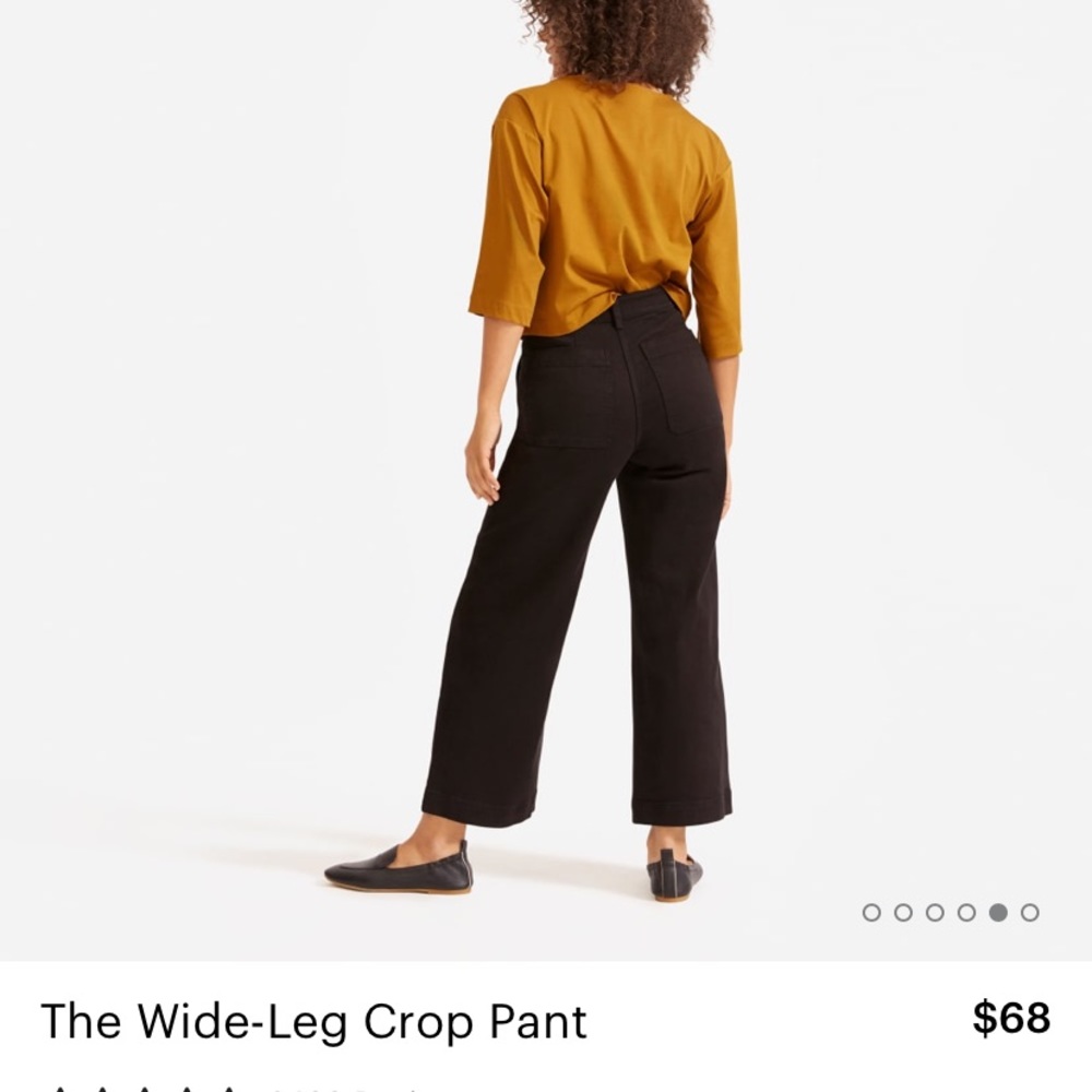 Everlane wide leg crop